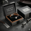 Premium Engraved Men's Leather Bracelet