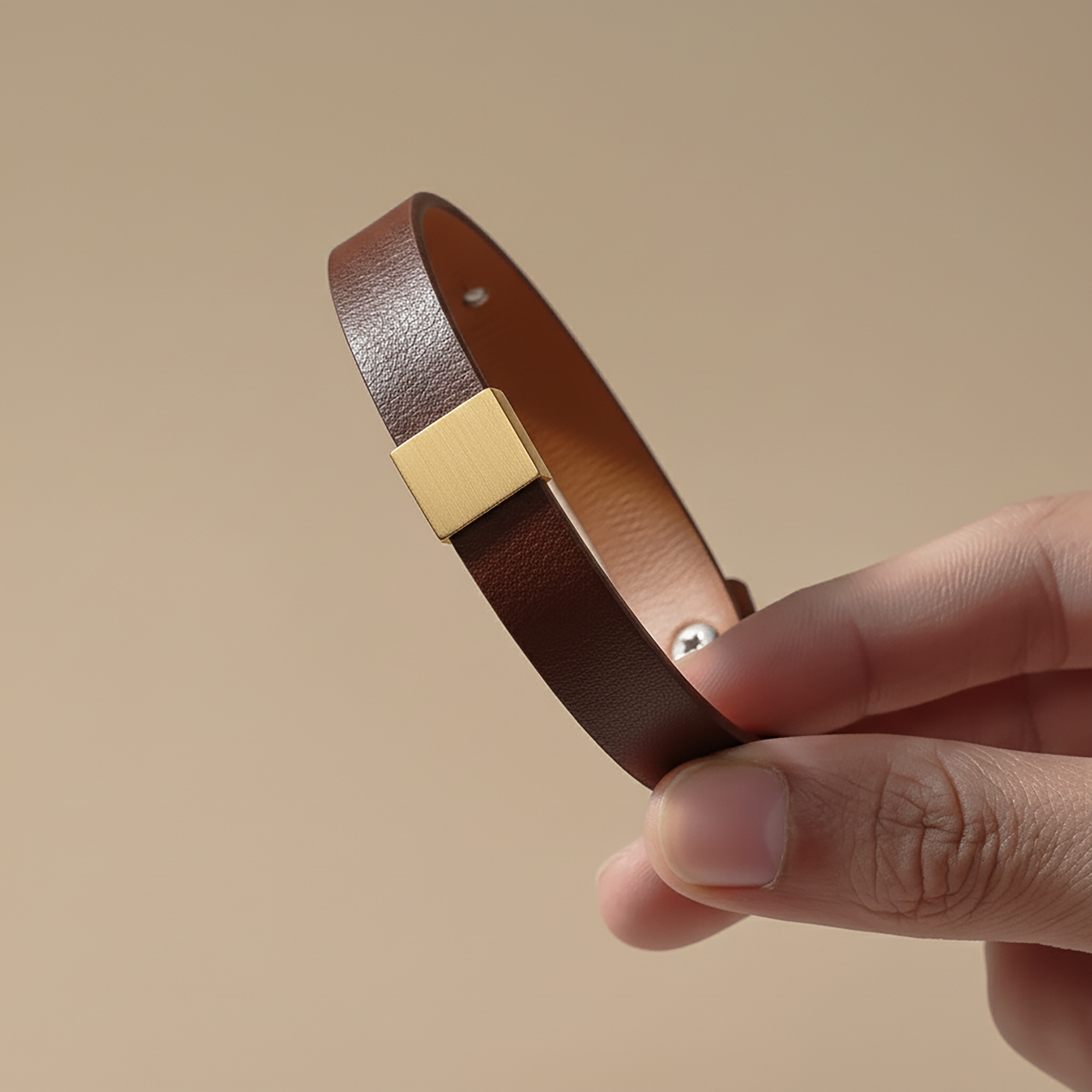 To My Son | Legacy In Motion Leather Bracelet | Proud Mom Gift for Son & Father