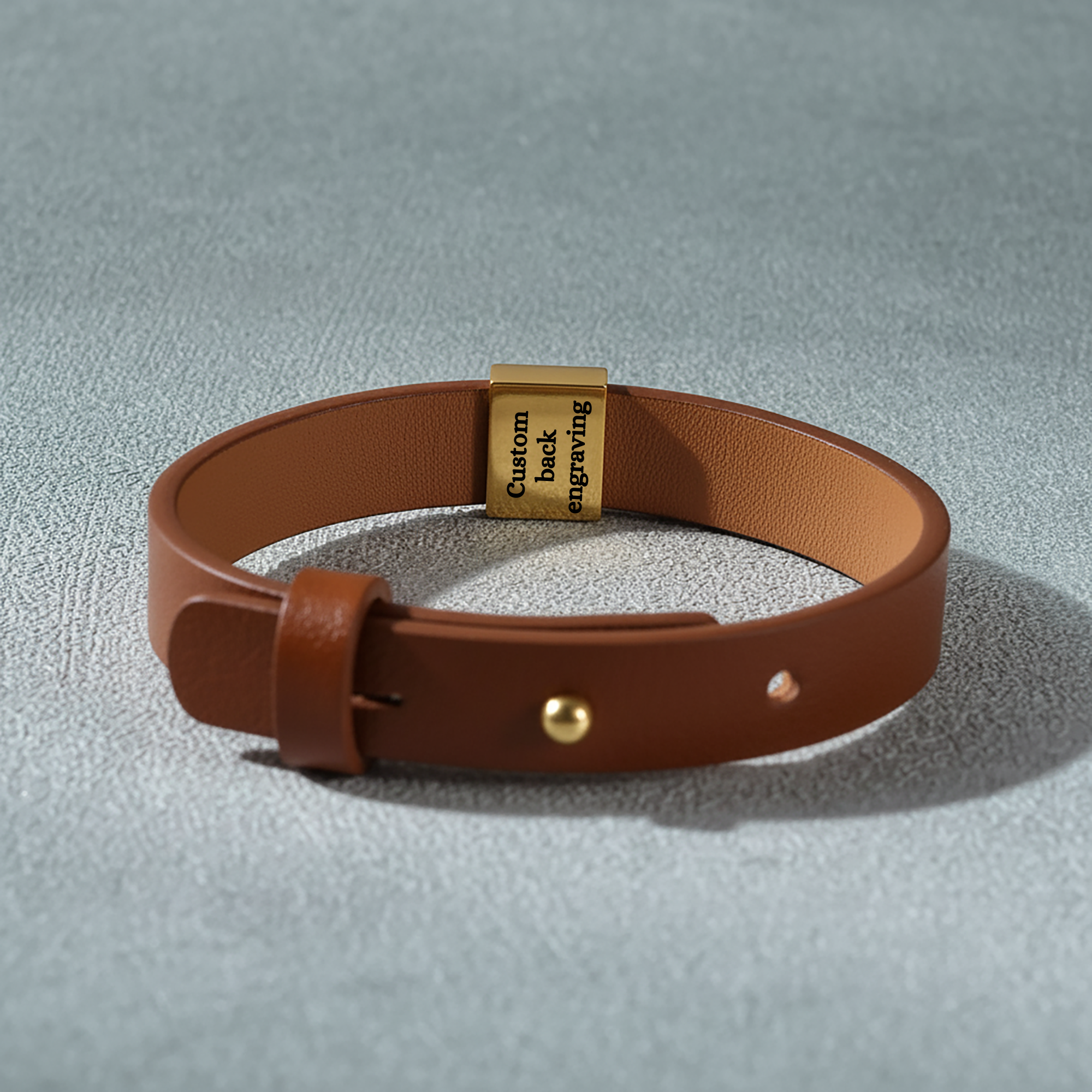 To My Son | Legacy In Motion Leather Bracelet | Proud Mom Gift for Son & Father