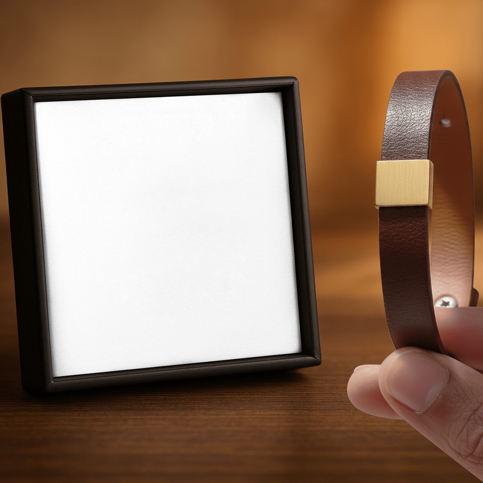 To My Son | Legacy In Motion Leather Bracelet | Proud Mom Gift for Son & Father